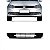 Grade do para choque gol volkswagen de 2013 a 2016 dianteira central carcaça preta geração 6 - Imagem 1