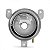 Farol ecosport ford de 2003 a 2007 e ranger ford de 2004 a 2012 auxiliar universal com carcaça cinza - Imagem 2
