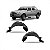 Para barro ranger ford de 1998 a 2009 lado esquerdo - Imagem 1
