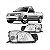 Farol fiesta ford de 2000 a 2002 e courier ford de 2000 a 2013 lado esquerdo com pisca branco - Imagem 1