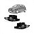 Para barro 206 peugeot de 1998 a 2010 lado direito dianteiro parte dianteira - Imagem 1