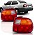 Lanterna logus volkswagen de 1992 a 1998 lado direito traseira tricolor em acrílico - Imagem 1