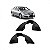 Para barro jetta volkswagen de 2006 a 2010 lado direito dianteiro e traseiro - Imagem 1