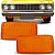 Lente 1800 dodge de 1973 a 1977 dianteira âmbar - Imagem 1