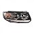Farol santa fe hyundai de 2006 a 2010 lado direito cristal - Imagem 2
