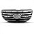 Grade do radiador x60 lifan de 2013 a 2016 preta e cromada sem emblema - Imagem 2