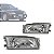 Farol lancer mitsubishi de 1996 a 1997 lado direito - Imagem 1