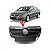 Grade do radiador passat volkswagen de 2006 a 2010 preta com moldura inferior do para choque cromada - Imagem 1