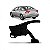 Lateral civic honda de 2007 a 2011 lado direito traseiro - Imagem 1