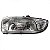 Farol elantra hyundai de 1995 a 1996 lado direito - Imagem 2