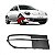 Grade lateral do para choque fusca volkswagen de 2013 a 2016 dianteira lado direito com friso cromado - Imagem 1