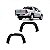 Moldura do vão da roda amarok volkswagen de 2010 a 2024 traseira lado direito cabine dupla - Imagem 1