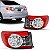Lanterna corolla toyota de 2012 a 2013 lado direito traseira LED - Imagem 1