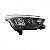 Farol argo e cronos fiat de 2017 a 2024 lado esquerdo cromado manual com LED sem soquete - Imagem 2