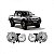 Farol l200 mitsubishi de 2004 a 2012 lado esquerdo duplo versões sport e outdoor - Imagem 1