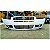 Para choque strada fiat de 2009 a 2013 dianteiro preto liso working com furo - Imagem 2