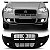 Para choque strada fiat de 2009 a 2013 dianteiro preto liso working com furo - Imagem 1