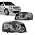 Farol freelander 2 land rover de 2006 a 2013 lado esquerdo preto com LED D3S xenônio - Imagem 1