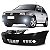 Para choque gol volkswagen de 2006 a 2008 dianteiro preto geração 4 com furo para farol de milha - Imagem 1