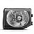 Farol pajero mitsubishi de 1998 a 2000 lado esquerdo liso versão gls - Imagem 2