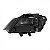 Farol golf volkswagen de 2008 a 2013 lado direito fumê escuro com anel preto - Imagem 5