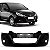 Para choque j3 jac de 2010 a 2013 dianteiro hatch e sedã - Imagem 1