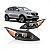 Farol sportage kia de 2011 a 2014 lado direito com refletor âmbar - Imagem 1