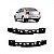Suporte guia do para choque voyage volkswagen de 2009 a 2012 traseiro lado esquerdo - Imagem 1