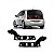Farol focus ford de 2004 a 2008 lado direito cromado elétrico e manual - Imagem 1