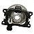Farol auxiliar c3 citroën de 2009 a 2012 e 307 peugeot de 2007 a 2010 lado direito e lado esquerdo lente de policarbonato - Imagem 4