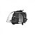 Farol palio fiat de 2008 a 2016 e strada fiat de 2014 a 2020 lado esquerdo preto manual cromado reto - Imagem 3