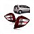 Lanterna march nissan de 2014 a 2020 traseira lado esquerdo fumê - Imagem 1