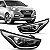 Farol ix35 hyundai de 2016 a 2022 lado esquerdo elétrico e manual com LED - Imagem 1