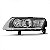 Para choque idea fiat de 2005 a 2010 traseiro com furo para sensor - Imagem 2