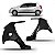 Lateral sandero renault de 2008 a 2014 traseira inferior lado esquerdo - Imagem 1