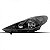Farol 207 peugeot de 2009 a 2015 lado esquerdo negro - Imagem 2