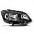 Farol fox volkswagen de 2010 a 2014 lado direito foco simples - Imagem 2
