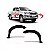 Moldura do vão da roda do paralama hilux toyota de 2012 a 2015 dianteira lado direito picape e sw4 sem presilhas - Imagem 1