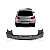 Para choque tiguan volkswagen de 2009 a 2011 traseiro preto liso - Imagem 1