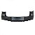 Para choque tiguan volkswagen de 2009 a 2011 traseiro preto liso - Imagem 2