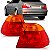 Lanterna série 3 cupê bmw de 1999 a 2003 traseira lado direito âmbar e vermelha - Imagem 1