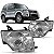 Farol pajero full mitsubishi de 2008 a 2021 lado esquerdo manual - Imagem 1