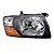 Farol pajero full mitsubishi de 2001 a 2002 lado esquerdo preto - Imagem 2