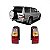Lanterna hilux sw4 toyota de 1999 a 2004 traseira lado direito bicolor - Imagem 1