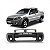 Para choque strada fiat de 2014 a 2020 dianteiro cinza escuro working com furo - Imagem 1