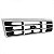 Grade do radiador f1000 ford de 1997 a 1998 cinza escuro - Imagem 2