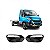 Grade lateral do para choque iveco de 2020 a 2025 dianteira lado esquerdo com friso cromado sem furo para auxiliar e com furo para luz diurna - Imagem 1