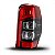 Lanterna l200 triton mitsubishi de 2021 a 2025 traseira lado direito sem LED - Imagem 2