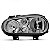 Farol golf volkswagen de 1999 a 2006 lado esquerdo cromado com auxiliar - Imagem 2