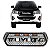 Grade do radiador hilux toyota de 2018 a 2020 raptor com LED e com letra para caminhonete - Imagem 1